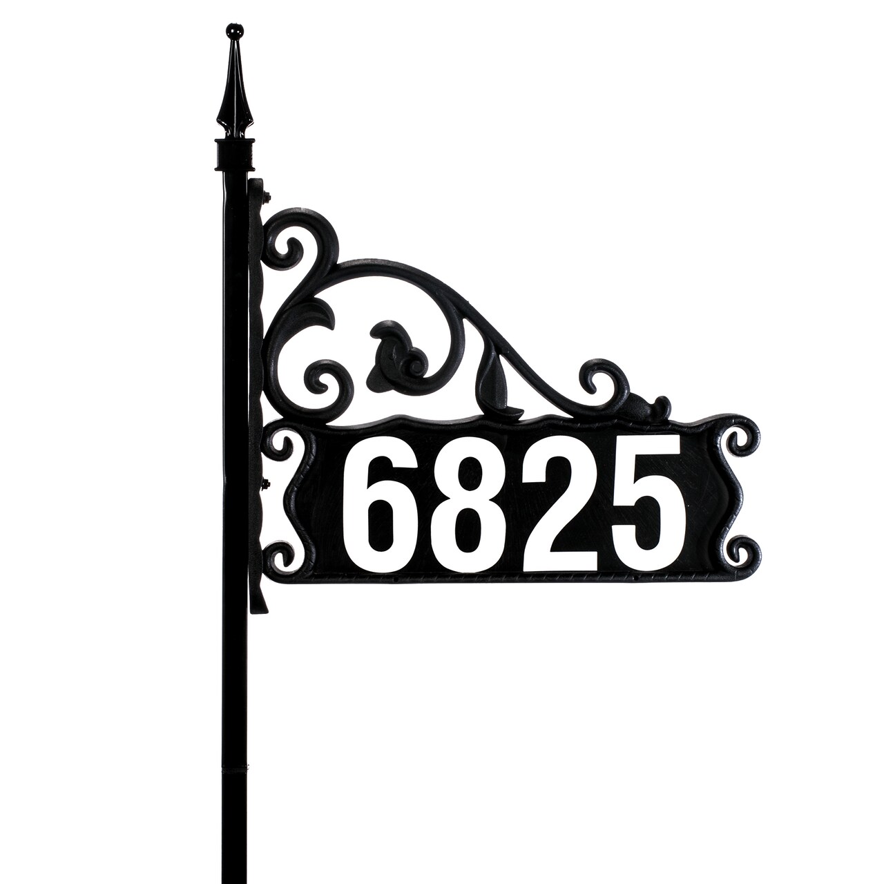 Address America Boardwalk DIY Reflective Lawn Address Sign 48" Post